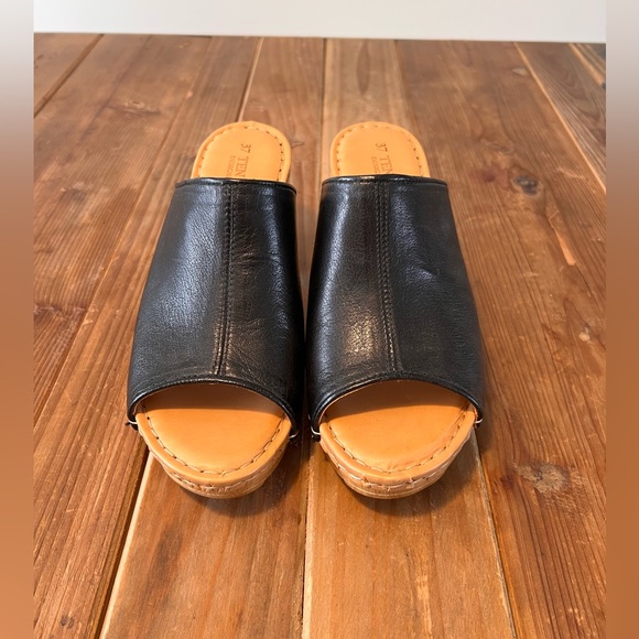 TEN POINTS Amelia handmade leather clogs size 37 - Picture 2 of 7